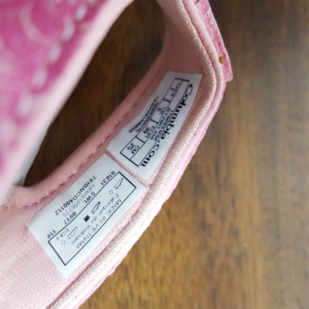 Columbia Omni Grip Ladies Mens Size 7 (Womens 8.5) Sport Beach Sandals Gray Pink - Picture 5 of 6